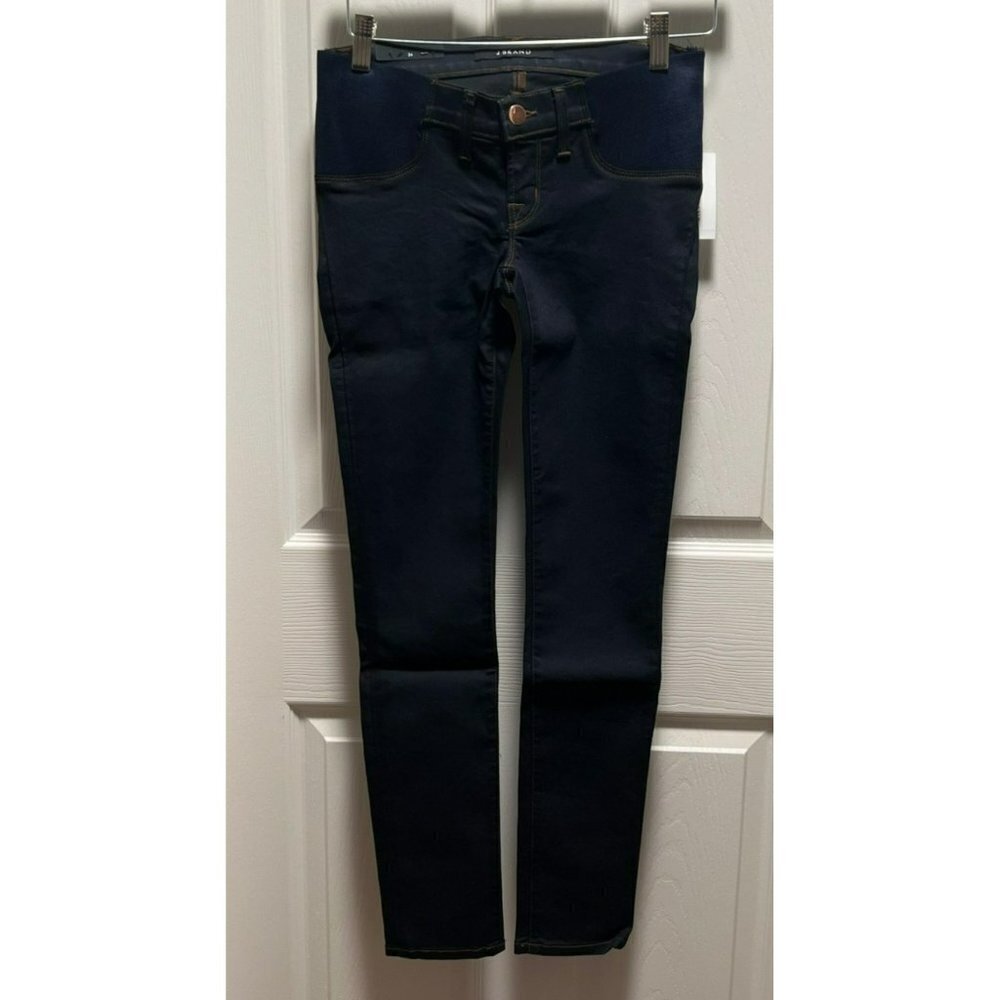 NEW J Brand | Maternity Stretch Mama J Skinny Jeans‎ Ink Sz 24 $185